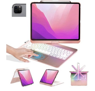 BABG Keyboard Case Compatible iPad Air 13 inch(M3/M2)&iPad Pro See Photos