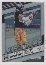 2016 Panini Prizm Draft Gems Silver Prizm John Stallworth #3 HOF 03yj