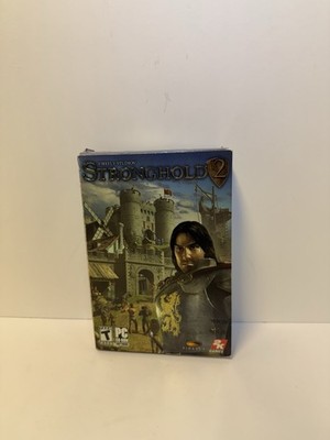 CIB STRONGHOLD 2 PC CD-ROM COMPUTER GAME 2005 FIREFLY STUDIOS 2K GAMES