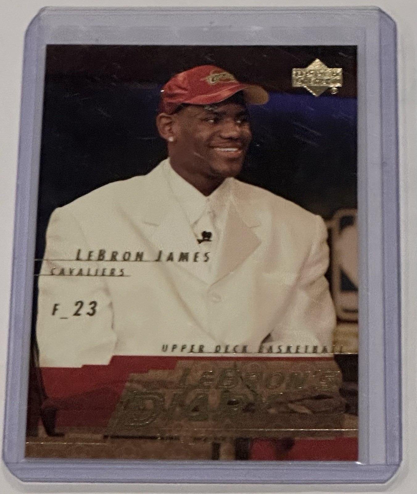2003-04 Upper Deck LeBron James LeBron's Diary Rookie RC #LJ5 Cavaliers