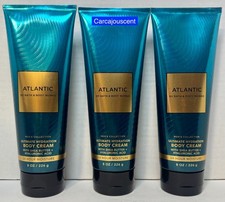 Bath  Body Works Atlantic Men's Body Cream set of 3