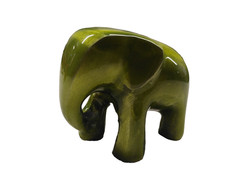 Fair Trade Recycled Aluminium Elephant Paperweight Ornament Fair Trade Eco Gift