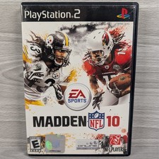 Madden NFL 10 (Sony PlayStation 2, 2009) CIB, Complete, Tested & Works