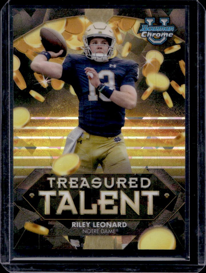 2024 Bowman U Chrome Sapphire Riley Leonard Treasured Talent #TT-8
