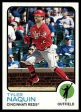 2022 Topps Heritage Tyler Naquin Cincinnati Reds #97