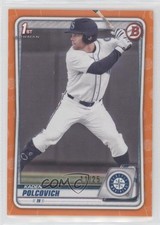 2020 Bowman Draft Orange Border 11/25 Kaden Polcovich #BD-18 0s55