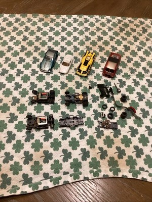 Vintage 8 Piece Slot Car Lot Tycopro Tric Truck 240 ZX Corvette Porsche