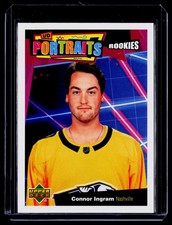 2020-21 Upper Deck #P-62 Connor Ingram UD Portraits Nashville Predators