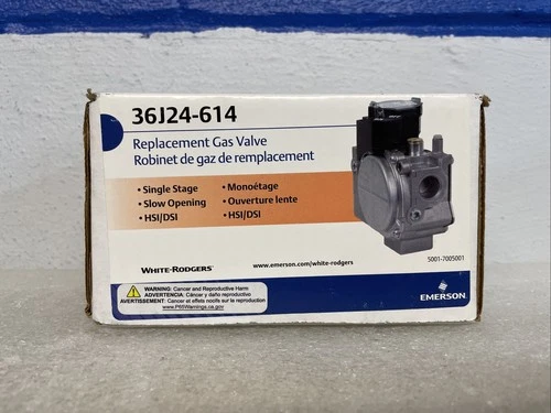 White Rodgers 36J24-614 Replacement Gas Furnace Valve By Emerson New With Box