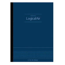 2 Pack B5 Nakabayashi Logical Air Super Light Notebook Blue Cover 
