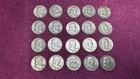 Franklin Half Dollar 90 percent Silver Coins 1957 1958 1963 lightly Circulated
