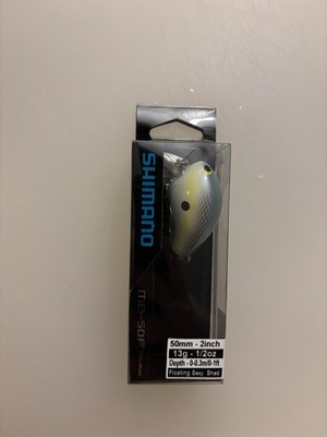 New Shimano MB-50F Shallow Macbeth Sexy Shad 1/2 oz Crankbait Wakebait
