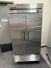 True T-35  Two Section Stainless Steel Reach In Refrigerator