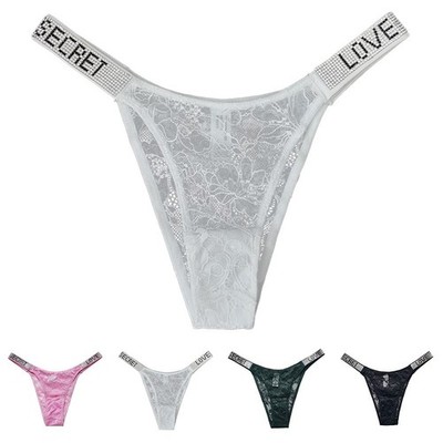 Hot New Womens Brief G-string Thongs Lace Ladies All Seasons Breathable Briefs