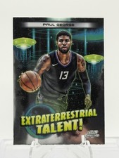 Paul George 2023-24 Topps Chrome Cosmic Extraterrestrial Talent #ET-15 Clippers