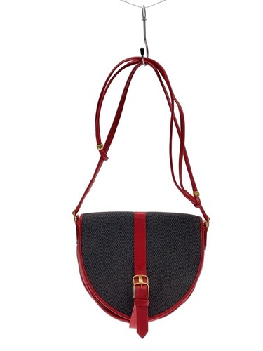 YVES SAINT LAURENT Shoulder Bag Leather RED