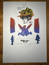 Raymond-Émile Waydelich 'Lidya Jacob - Fashion Designer' Screen Print, Signed