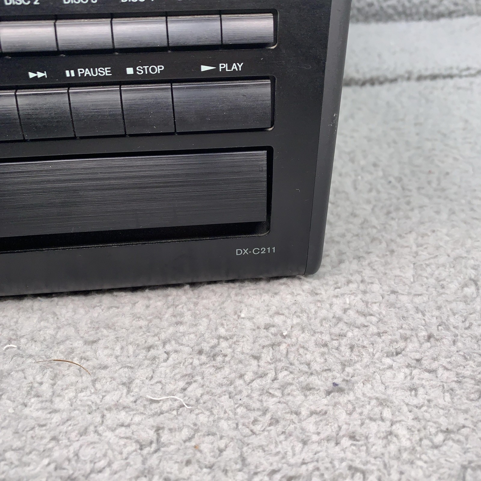 Vintage Onkyo DX-C211 6 Disc CD Changer Japan Audio Component Un-Tested As-Is