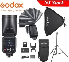US Godox V100S TTL Speedlight 60 60cm Portable Collapsible Softbox Kit 2m Tripod