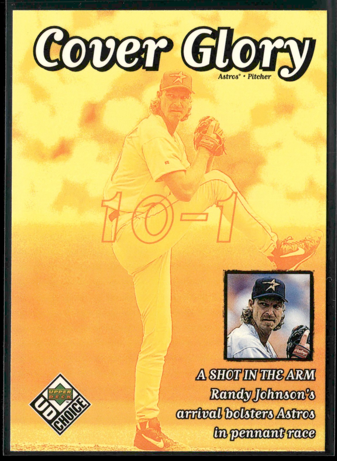 1999 UD Choice #32 Randy Johnson