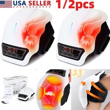1/2PC Wireless Knee Massager for Pain Relief with Heat and Vibration Compression