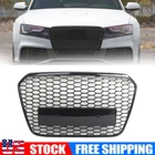 For 2012-2015 Audi A6 C7 S6 Front Bumper Grille honeycomb Grill Black RS6 Style