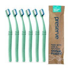 Preserve Ocean Plastic Initiative (POPI) Adult Toothbrush, Made in USA from R...