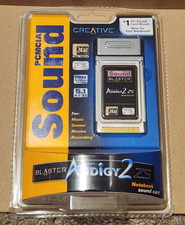 Creative PCMCIA Sound Blaster Audigy 2 ZS Notebook Audio Card - Brand New