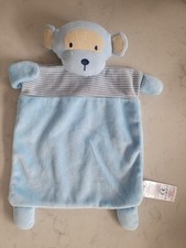 Next Blue & Beige Stripe Monkey Comforter BNWOT Rare Square Varient 