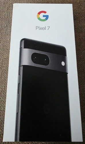 NEW SEALED Google Pixel 7 128GB Obsidian Factory Unlocked 5G Smartphone