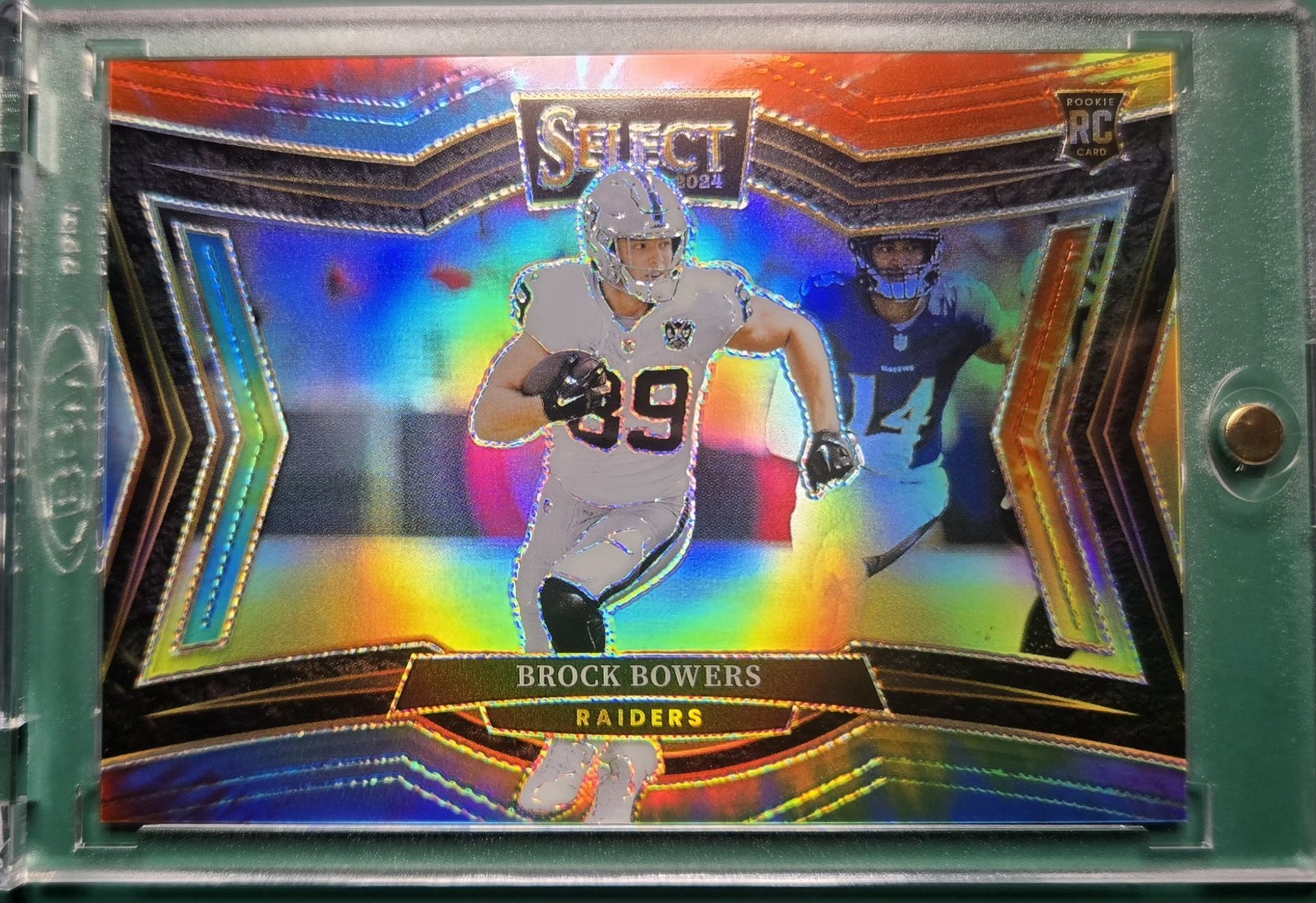 2024 Panini Select - Field Level Brock Bowers #471 Tie Dye Tie-dye /25