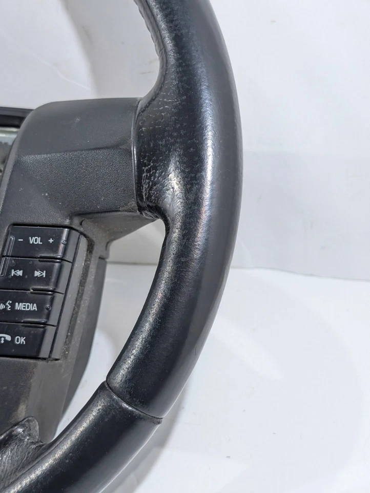 Volante Ford F150 2009-2014 audio control de crucero cuero negro OEM Foto 4 de 4