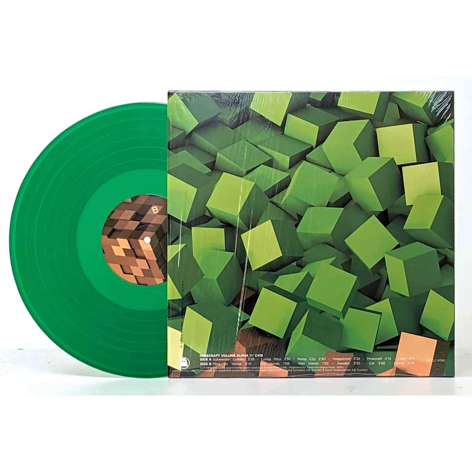 C418 / MINECRAFT VOLUME ALPHA (GREEN LP) / Ghostly International / GI243LP / 00 - Bild 2 von 2