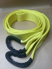 Heavy Duty 6m 4x4 Recovery Winch Tow Towing Rope Strap Tree Strop 11.5 Ton