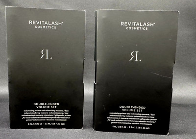 Lot of 2 Revitalash Double-Ended Vol Duo (5 ml / 0.16 oz - 2.5 / 0.08 oz) Sample