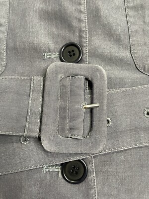 PRADA 長袖シャツ 38/15 archive グレー 茎わかめ着用 Prada Vintage Archive Spring 1993 Washed Blue Grey Silk Safari