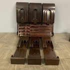 Lot Set 7 Vintage Cutco Knife Knives Holder Drawer Wall Mount Tray Storage USA