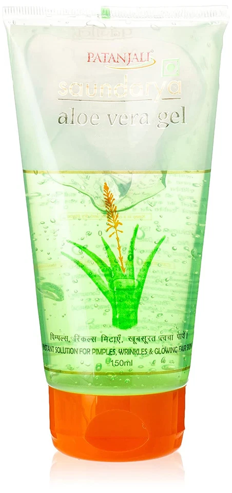 Gel de Aloe Vera Patanjali Saundarya para Piel Saludable y Brillante 60 ml - Envío Gratis Foto 2 de 4