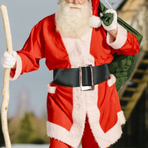 Xmas Costume Belt Non-fading Decorative Santa Claus Belt Holiday Party - Photo 1 sur 13