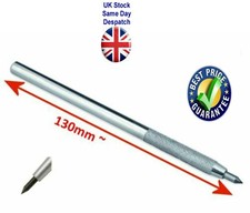 130mm Tungsten Carbide Tip Scriber Straight Marking Engineers Tool UK