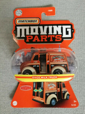 Matchbox Moving Parts Divco Milk Truck (GWB48)