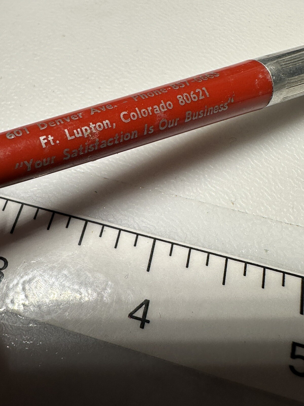 Vintage Fort Lupton Colorado Purifoy Chevrolet Dealership Auto Car