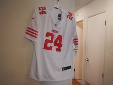 JORDAN MASON  # 24  SF 49ERS  Nike Men's  WHITE Jersey   2XL