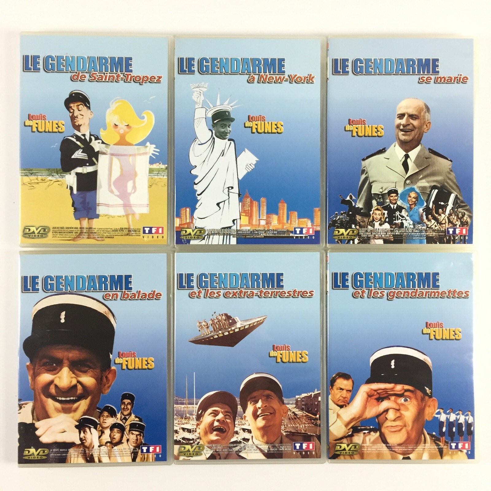 Coffret Les Gendarmes De Saint Tropez L Intégrale