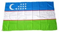 Flagge / Fahne Usbekistan Hissflagge 60 X 90 Cm
