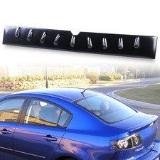 Abs Shark Fin Rear Roof Wing Spoiler For Mazda3 Mazda 3 04-09 Sedan Axela Abs Shark Fin Rear Roof Wing Spoiler For Mazda3 Mazda 3 04-09 Sedan Axela
