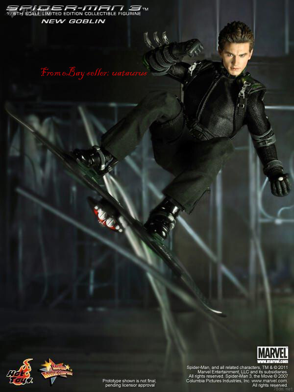 Perfect Hot Toys 1/6 Mms151 Spiderman-Man 3 New Goblin In Stock