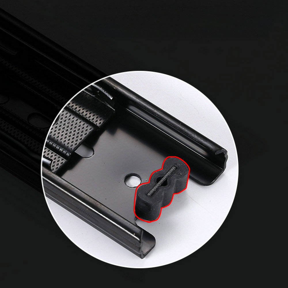 Pack of 10 Replacement Black Rubber End Stopper/Bumpers for Drawer