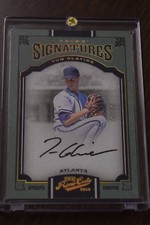 2016 Panini Prime Cuts Signatures GOLD Tom Glavine HOF on card Auto 10/10