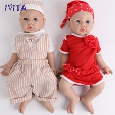17"Lifelike Reborn Baby Doll Boy or Girl Newborn Full Body Silicone Real Touch